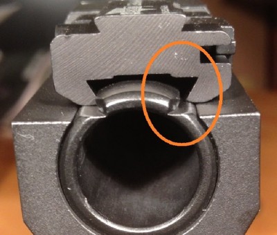 picture of 6817 sight on Anschutz 9003/S2