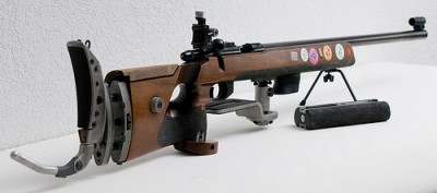 This is not my rifle. I own this type of stock with the original 1813 supermatch action and barrel