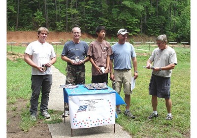 Standard Pistol winners:<br />Tom, Jay, Calvin, Steve